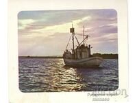 Old postcard - Black Sea, Fishing Ship