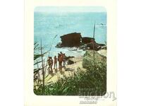 Παλιά καρτ ποστάλ - Μαύρη Θάλασσα, ακτή θάλασσας