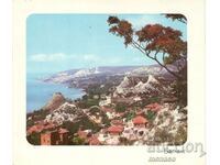 Old postcard - Black Sea, Balchik