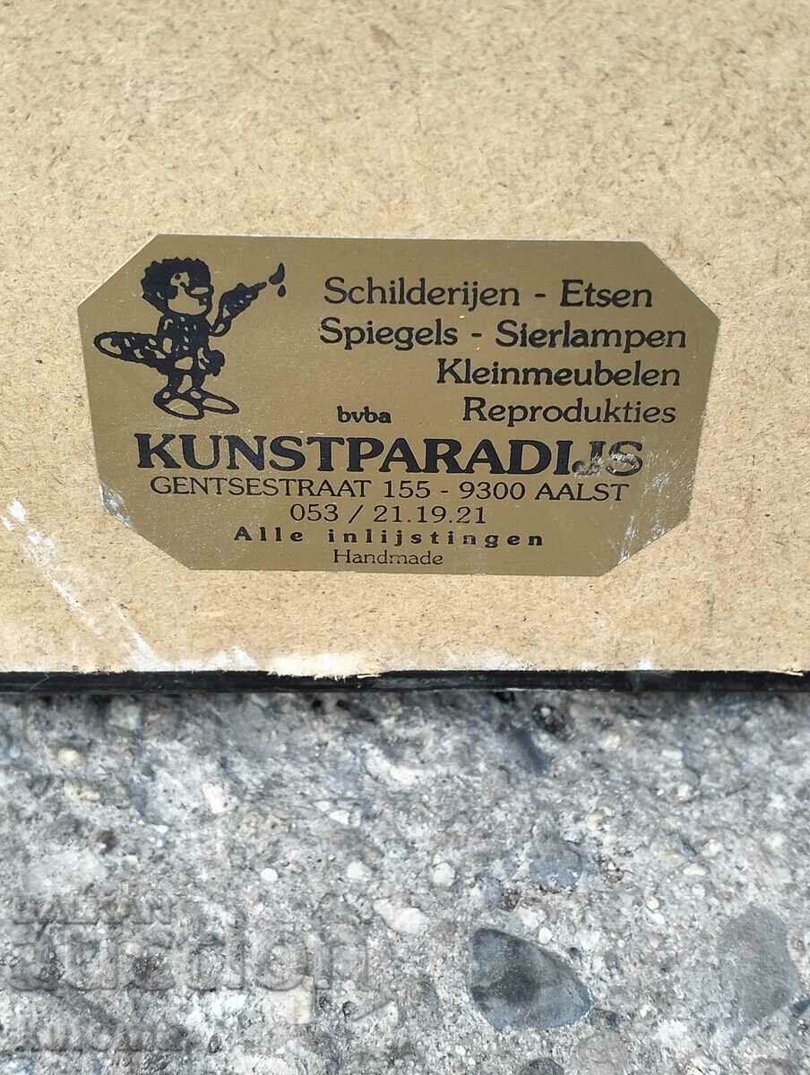 Color etching-print by Albert Geudens - 7 Color etching-print by Albert Geudens - 7