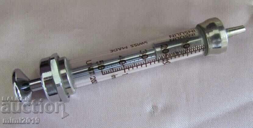 Screw Glass Syringe with price 24.00 BGN | € 12.27 Screw Glass Syringe with price 24.00 BGN | € 12.27