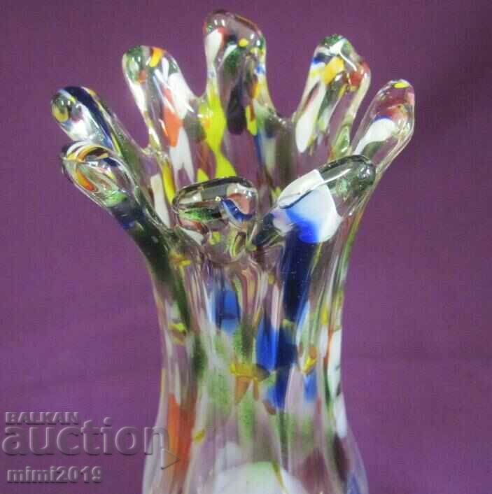 Vintich Murano Crystal Glass Massive Vase with price 96.00 BGN | € 49.08