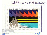 1977. Финландия. Гражданска защита.