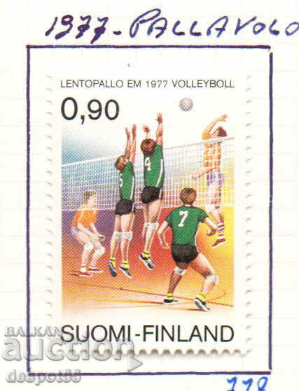 1977. Финландия. Европейско първенство по волейбол.