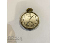 Ρολόι τσέπης Waltham 15J Gilt Ard Deco από το 1894.