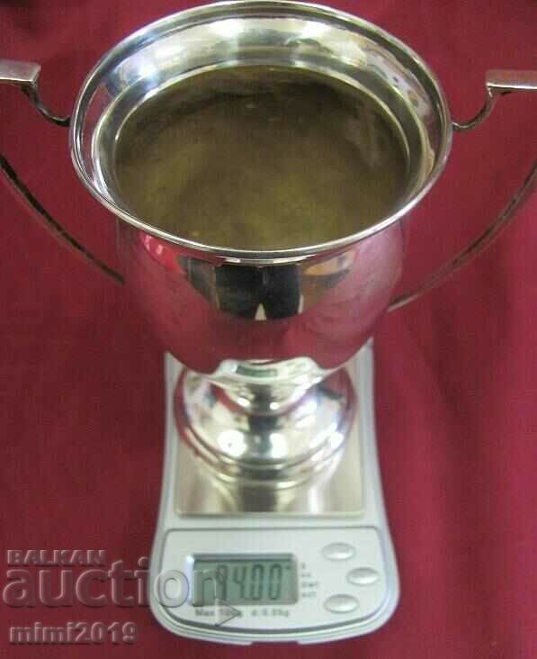 Auction 19th Century Silver England Cup, Trophy, Award Marked Auction 19th Century Silver England Cup, Trophy, Award Marked
