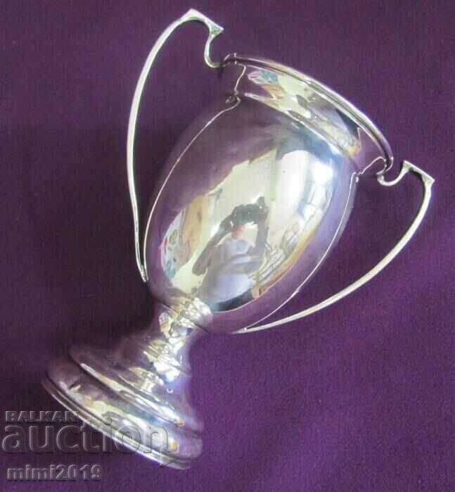 19th Century Silver England Cup, Trophy, Award Marked - 6 19th Century Silver England Cup, Trophy, Award Marked - 6