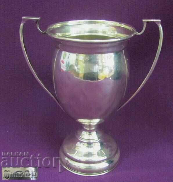 19th Century Silver England Cup, Trophy, Award Marked