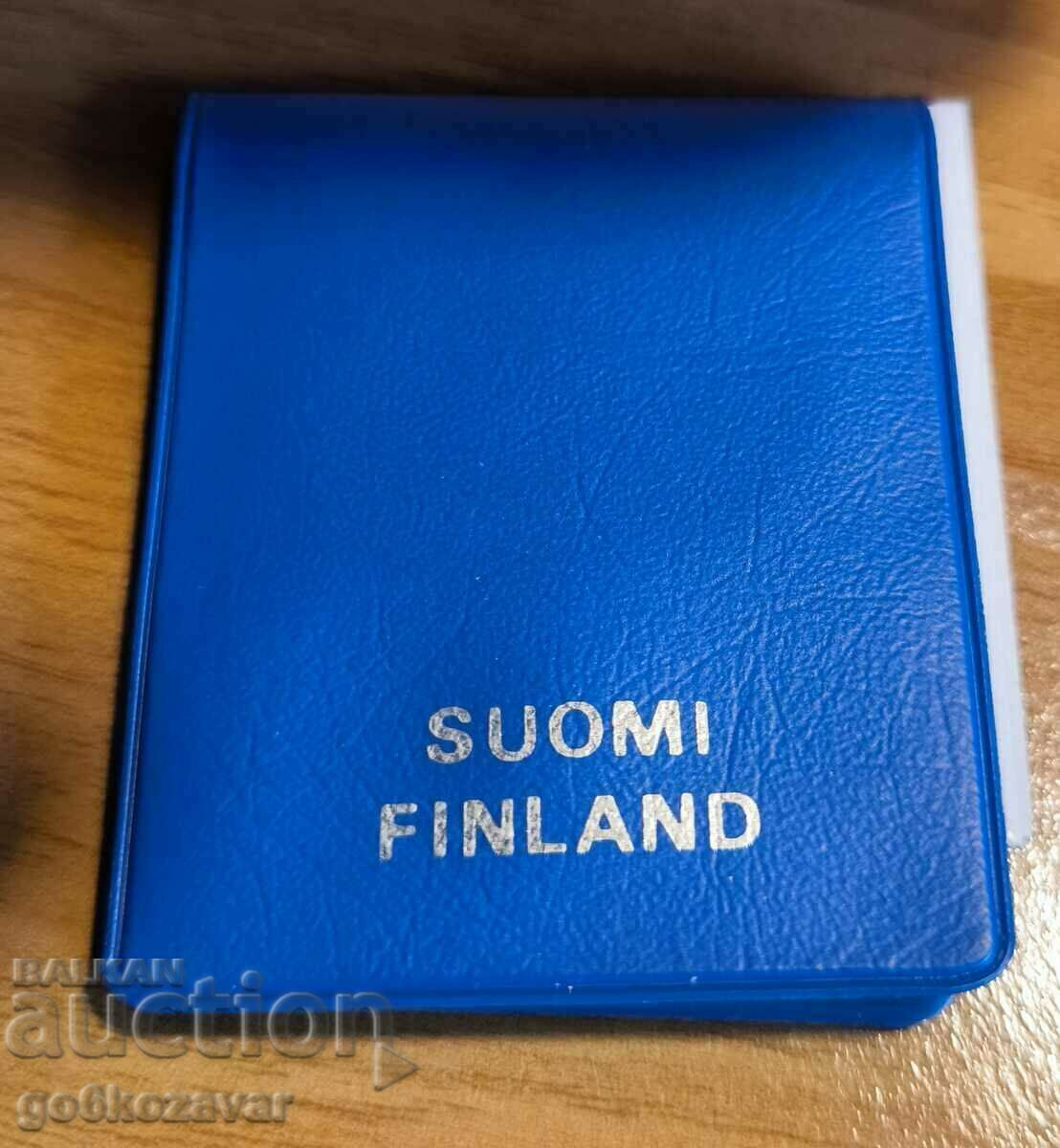 Finland 10 stamps 1977 Silver ! Small print run! UNC Proof! - 5 Finland 10 stamps 1977 Silver ! Small print run! UNC Proof! - 5