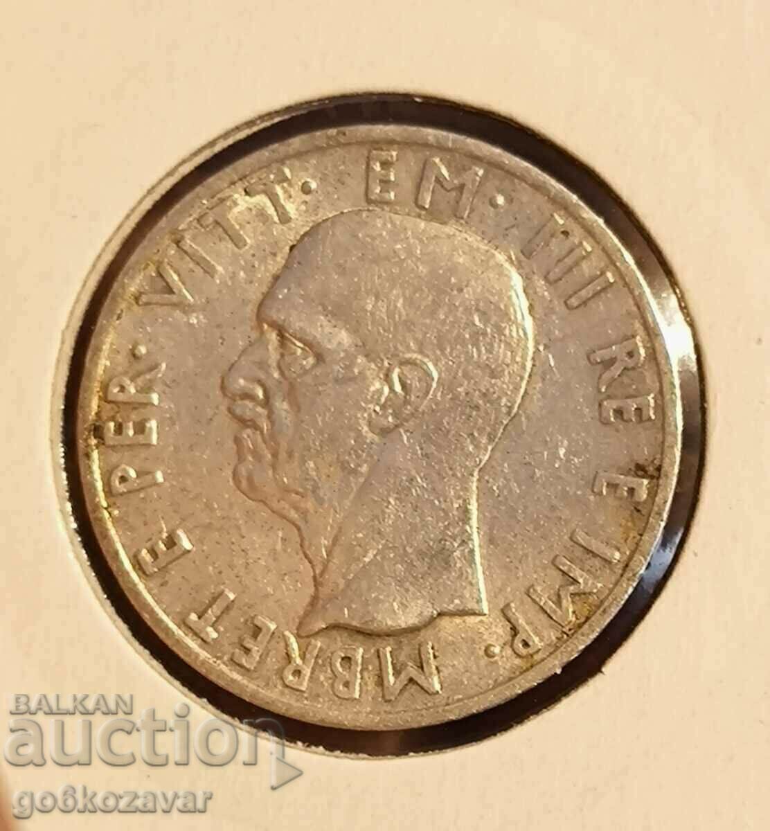 Albania 5 lek 1939 Argint! Moneda de top UNC! cu preț € 44.00 | 86.06 BGN Albania 5 lek 1939 Argint! Moneda de top UNC! cu preț € 44.00 | 86.06 BGN
