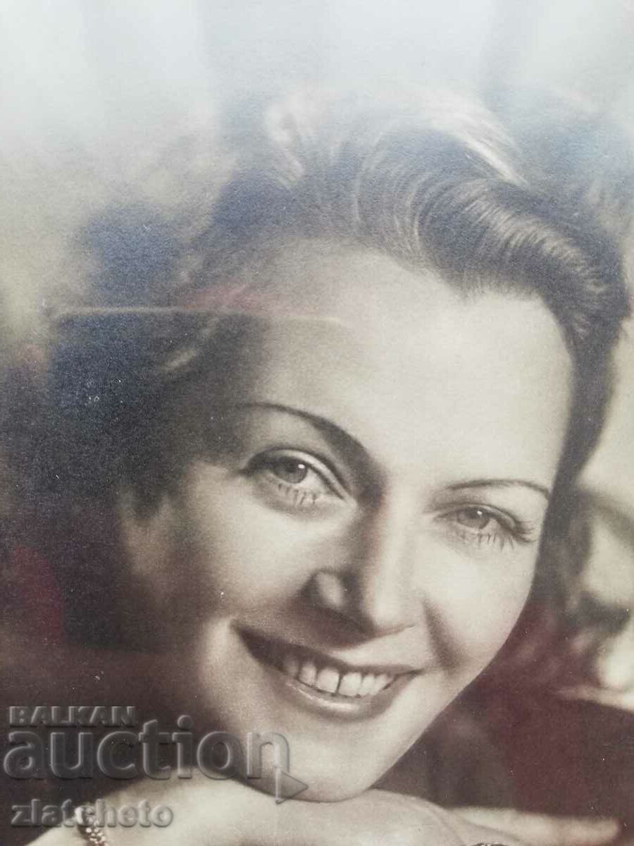 Auction Old photo Kingdom of Bulgaria - artists Olga Tschechowa Auction Old photo Kingdom of Bulgaria - artists Olga Tschechowa