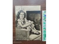 Стара снимка Царство България - артисти Shirley Temple