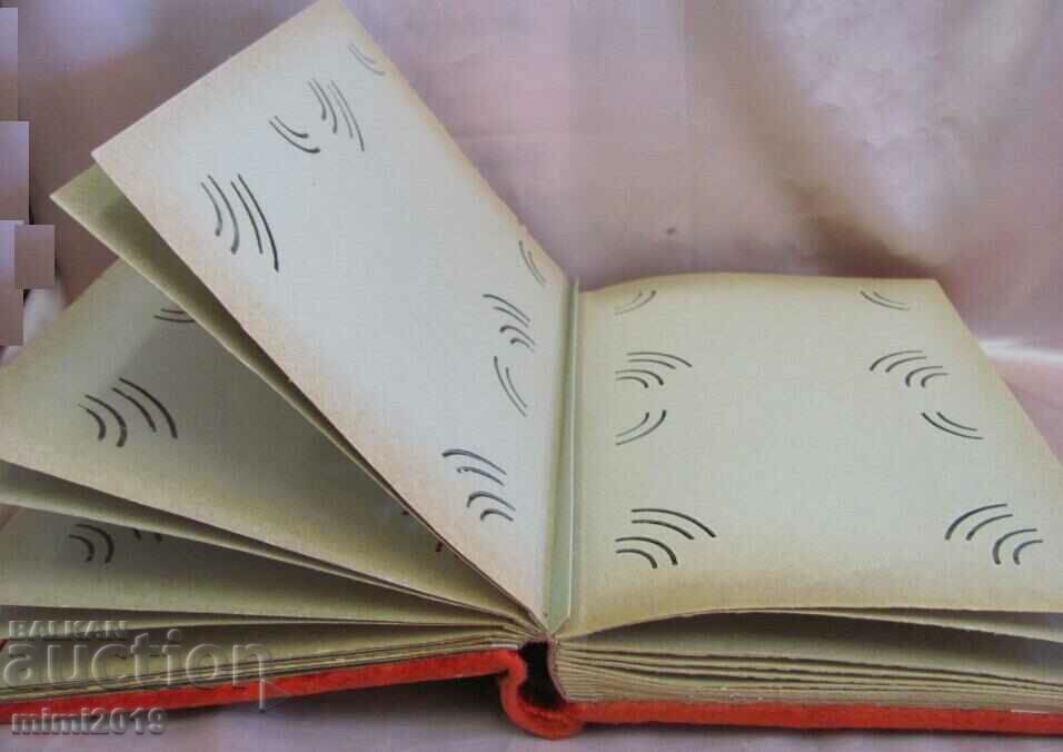 Vintich Photo Album with Hand Painted Cover - 7 Vintich Photo Album with Hand Painted Cover - 7