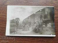 Old photo Kingdom of Bulgaria - BDZ, wagons