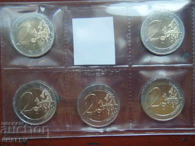 2 Euro 2020 Germany A, D, F, G, J "Brandenburg" - Unc 2 euro - 6