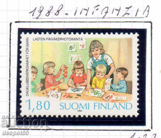 1988. Finland. Nursery for children.