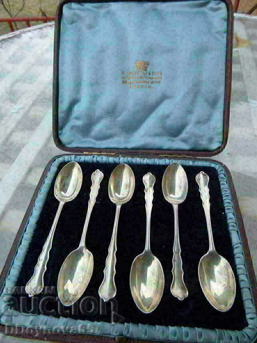 Auction  George V Silver Spoons, 1918