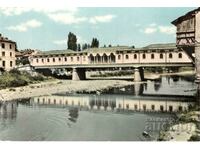 Carte poștală veche - Lovech, Podul Acoperit A-24