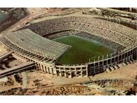 Old card - Barcelona, Camp Nou Stadium