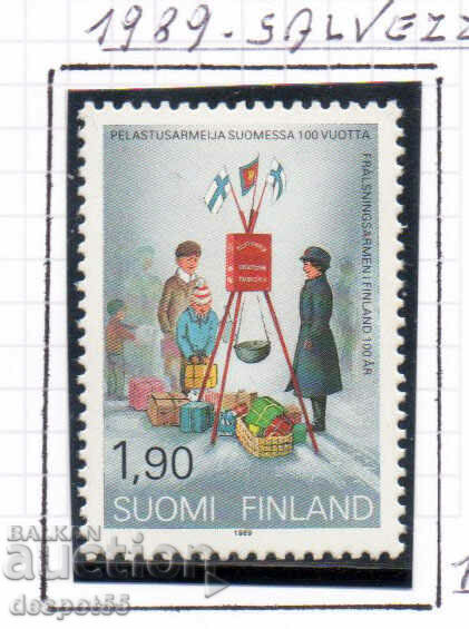 1989. Финландия. 100-годишнината на Армията на спасението.