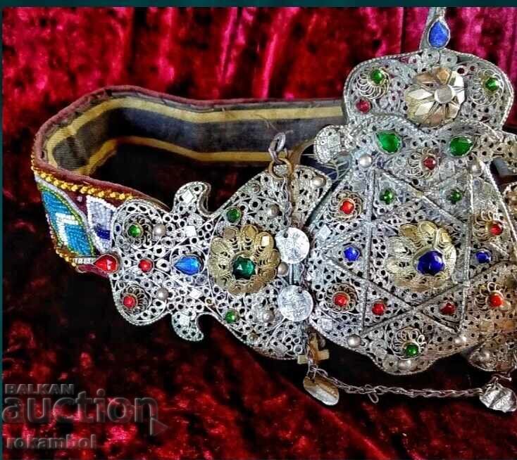 Unique silver filigree belt buckles with price € 3325.00 | 6503.13 BGN Unique silver filigree belt buckles with price € 3325.00 | 6503.13 BGN