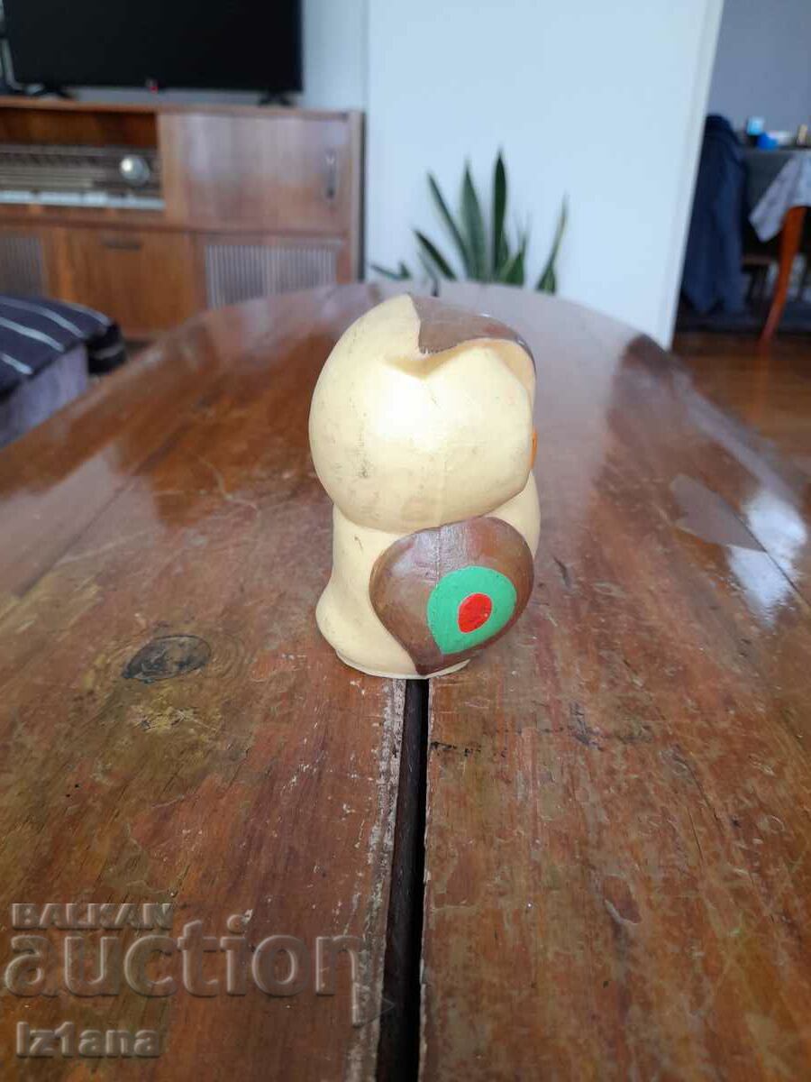 Old rubber toy owl with price 10.00 BGN | € 5.11 Old rubber toy owl with price 10.00 BGN | € 5.11