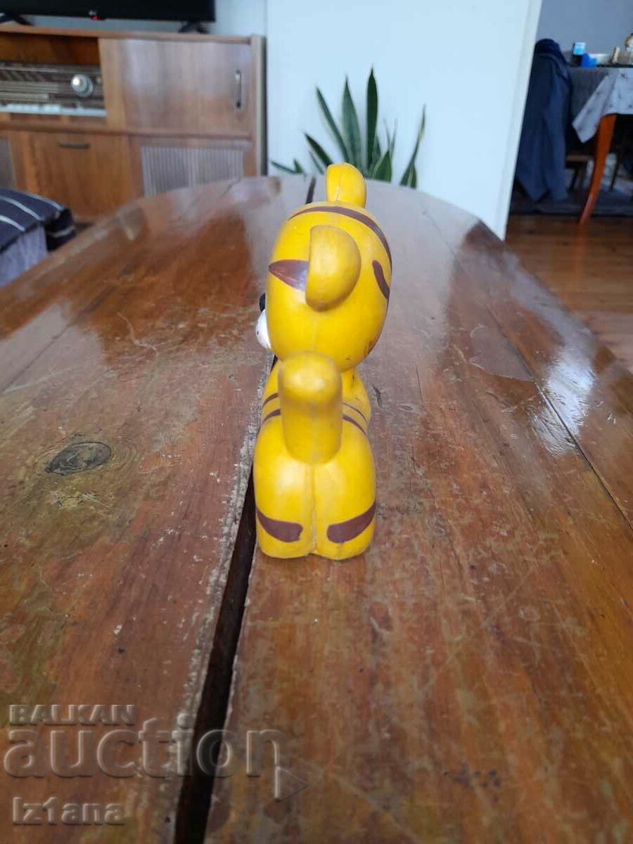 Livrarea Jucărie veche din cauciuc Tigru Livrarea Jucărie veche din cauciuc Tigru