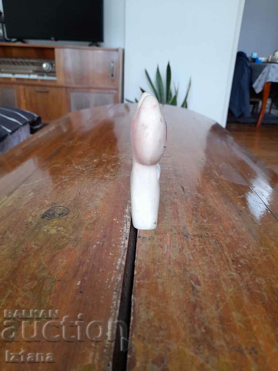 Old rubber toy, kitten, cat with price 10.00 BGN | € 5.11