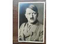 Καρτ ποστάλ Βασίλειο της Βουλγαρίας - Αδόλφος Χίτλερ, σπάνιο μουστάκι