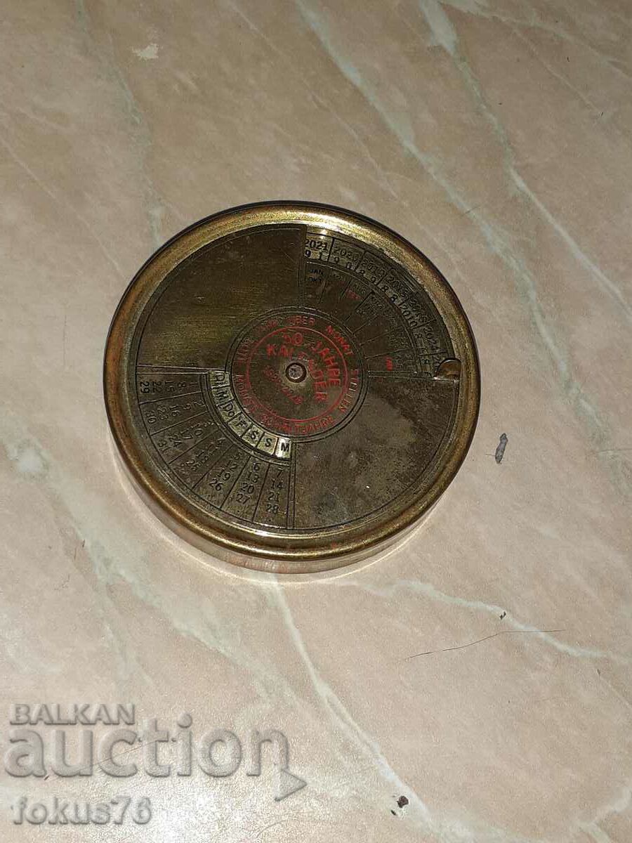 Calendar vechi din bronz - 5 Calendar vechi din bronz - 5