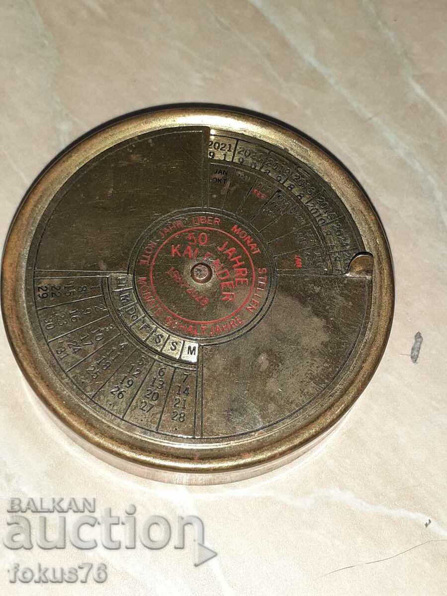 Calendar vechi din bronz - 6 Calendar vechi din bronz - 6