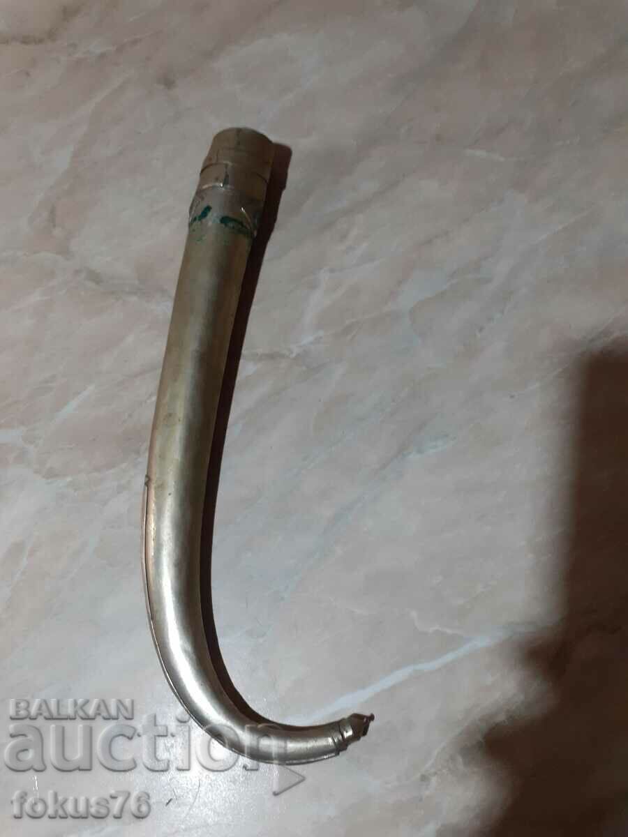 Стара метална кания за нож ханджар с цена 75.00 лв. | € 38.35 Стара метална кания за нож ханджар с цена 75.00 лв. | € 38.35