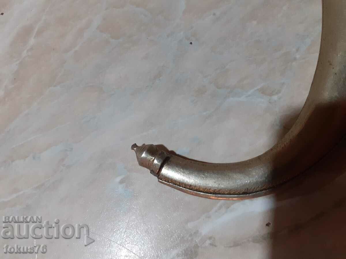 Аукцион Стара метална кания за нож ханджар Аукцион Стара метална кания за нож ханджар