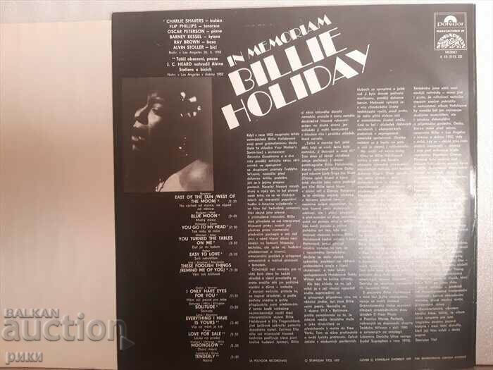 Billie Holiday – In Memoriam Billie Holiday με τιμή 20.00 BGN | € 10.23 Billie Holiday – In Memoriam Billie Holiday με τιμή 20.00 BGN | € 10.23