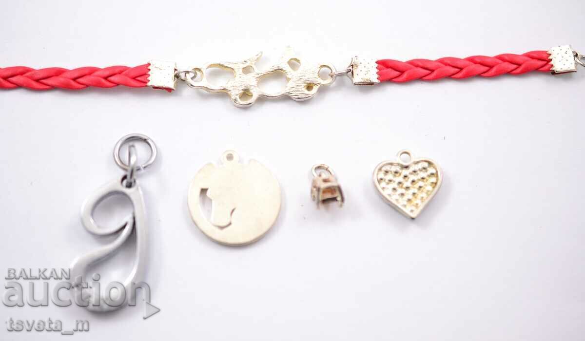 Delivery of Bracelet and 4 pcs. pendants