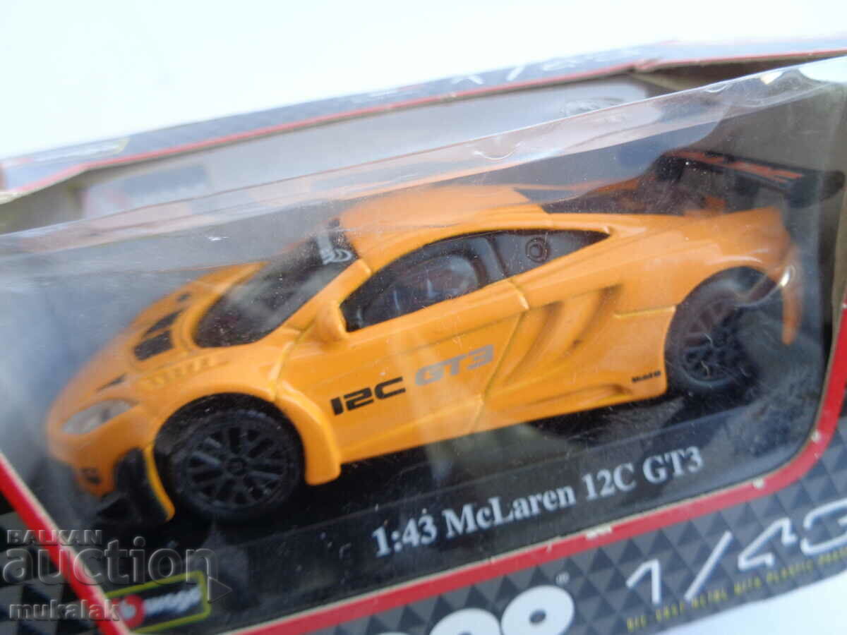 1:43 BBURAGO McLaren 12C GT3 CAR TOY MODEL with price 20.00 BGN | € 10.23 1:43 BBURAGO McLaren 12C GT3 CAR TOY MODEL with price 20.00 BGN | € 10.23