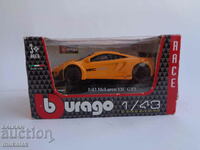 1:43 BBURAGO McLaren 12C GT3 CAR TOY MODEL