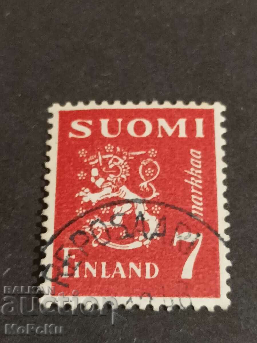 timbru poștal Finlanda