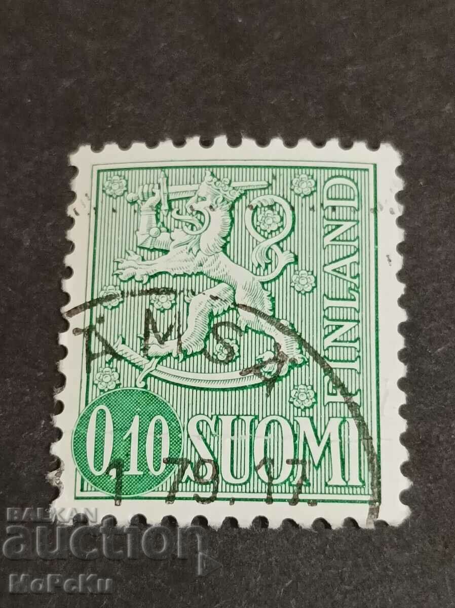Пощенска марка Финландия