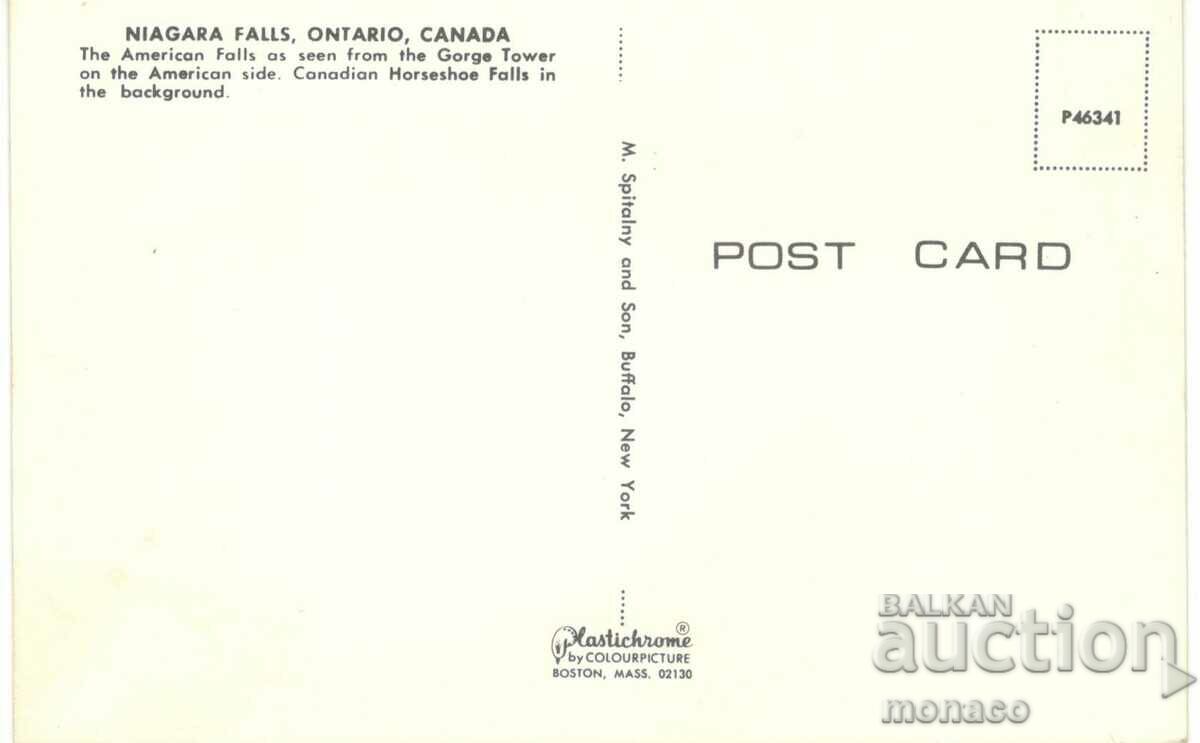 Old postcard - Ontario, Niagara with price 1.00 BGN | € 0.51 Old postcard - Ontario, Niagara with price 1.00 BGN | € 0.51