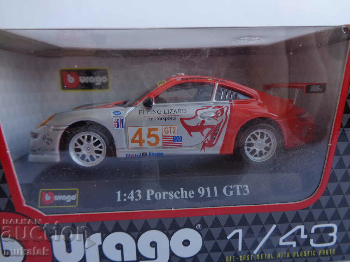1:43 BBURAGO PORSCHE 911 GT 3 CARD TOY MODEL with price 20.00 BGN | € 10.23 1:43 BBURAGO PORSCHE 911 GT 3 CARD TOY MODEL with price 20.00 BGN | € 10.23