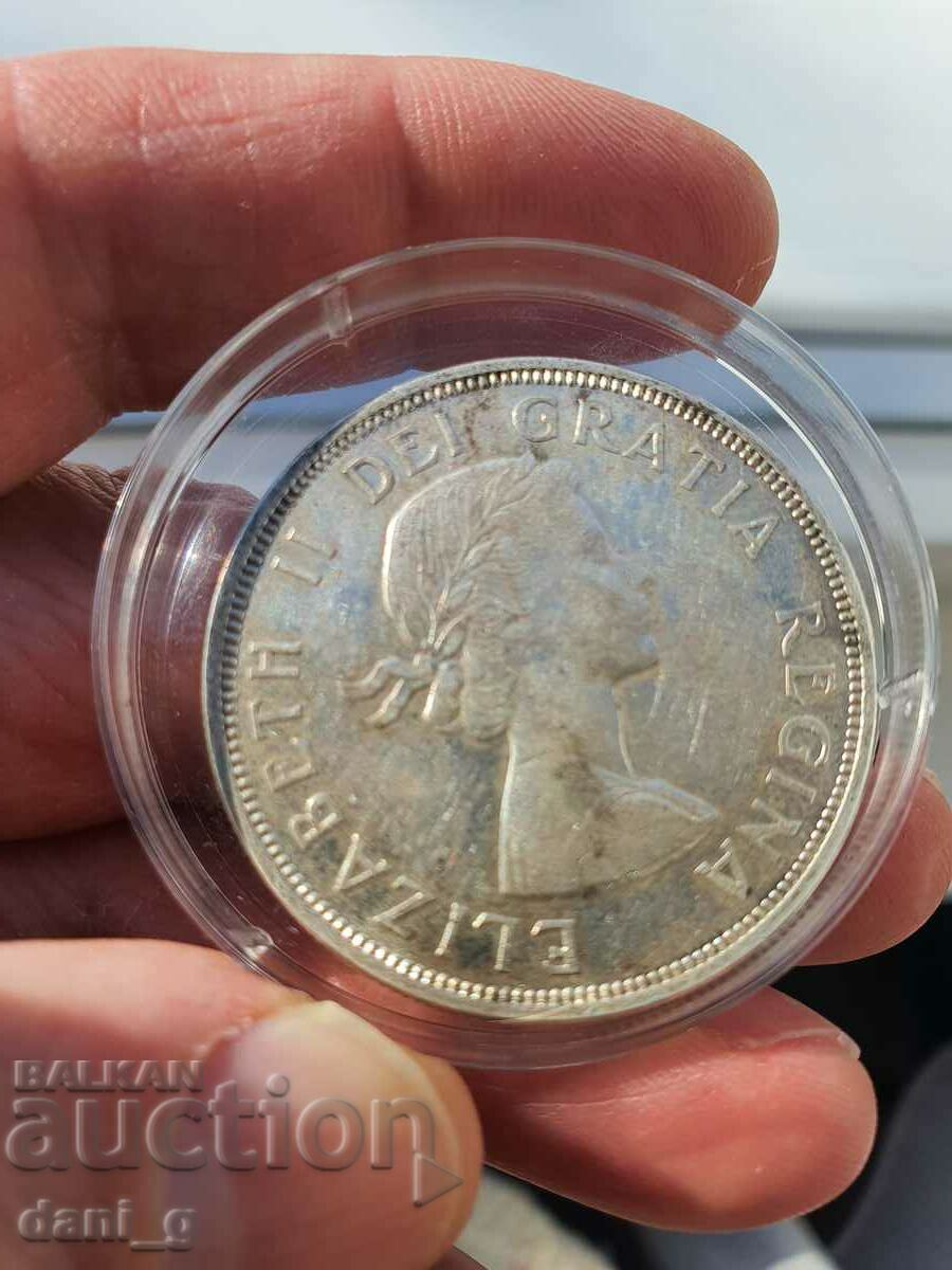 Canada Dollar Elizabeth 2 Silver