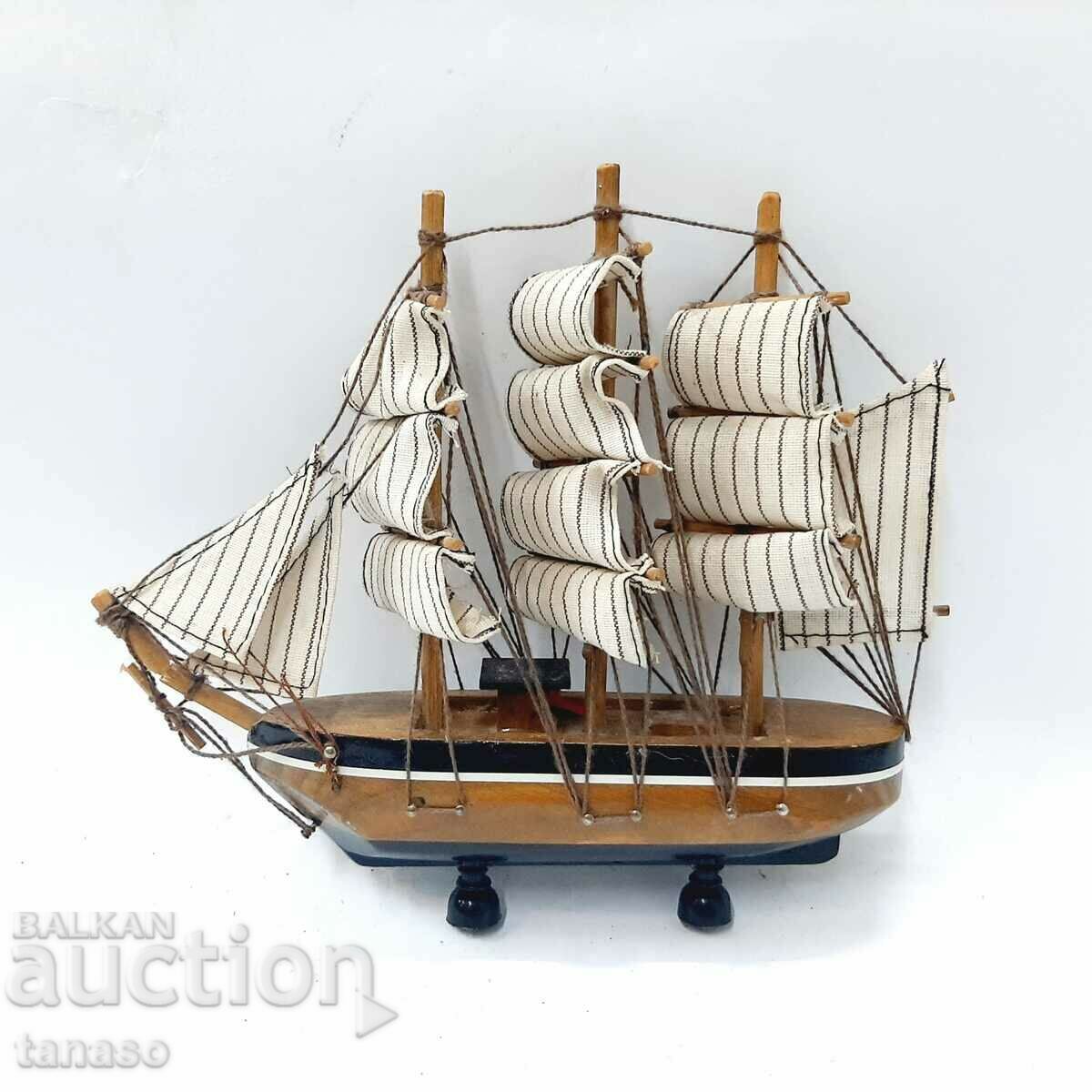 Vintage Ship Model (13.3)