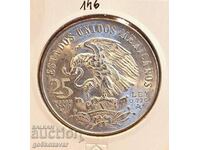 Mexic 25 pesos 1968 Argint! UNC!