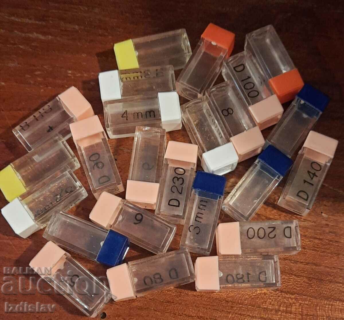 Small boxes for watch parts