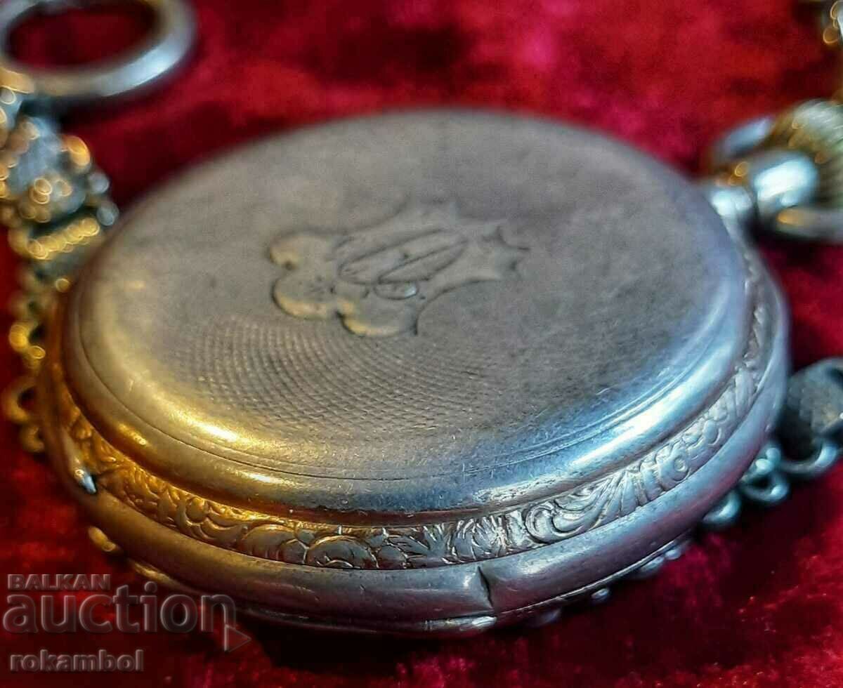 Delivery of Swiss silver pocket watch Delivery of Swiss silver pocket watch