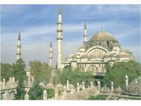Carte poștală veche - Istanbul, Moscheea Suleymaniye