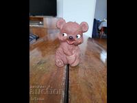 Old rubber bear toy