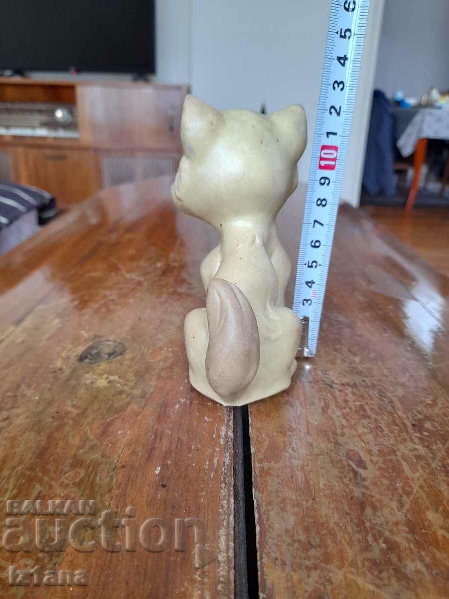 Auction Old rubber toy, kitten, cat Auction Old rubber toy, kitten, cat