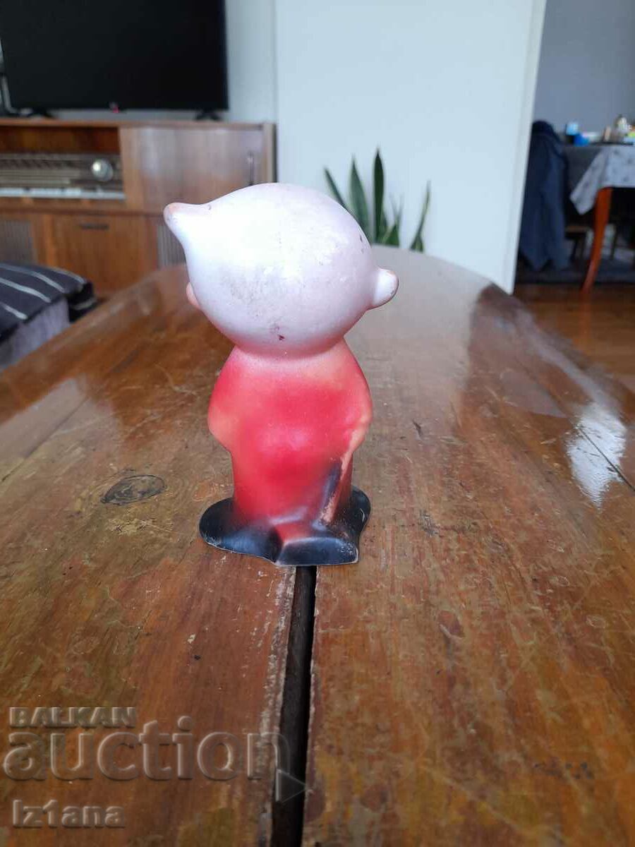 Auction  Old rubber toy Boy